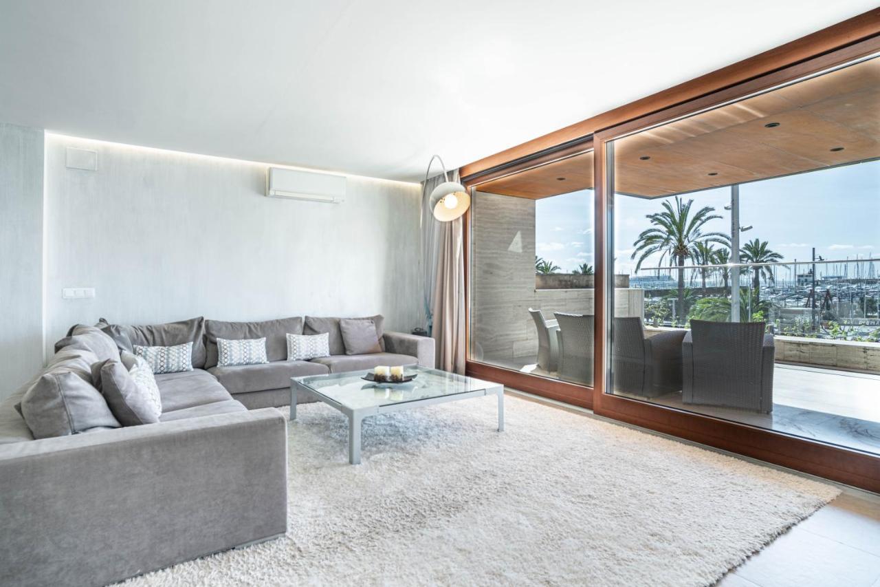 GRAND TERRACE APARTMENT in Puerto de Alcudia Exterior foto